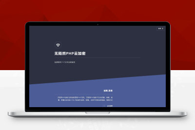 【站长亲测】2021最新PHP在线云加密平台源码