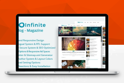 infinite-v4.1博客系统开心版整体扁平化UI