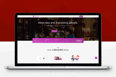 【站长亲测】QuickDate1.5婚恋交友平台独家去授权自适应手机