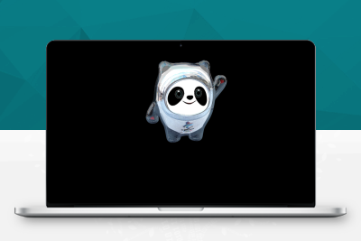 【站长亲测】花3美刀买来冰墩墩的3D模型，教大家用Threejs在你的网页里放一个冰墩墩！附源码