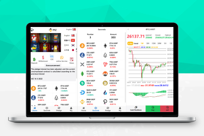【亲测搭建】2023全新二开UI海外多语言微交易微盘系统_秒合约_质押理财_内附搭建教程M30507
